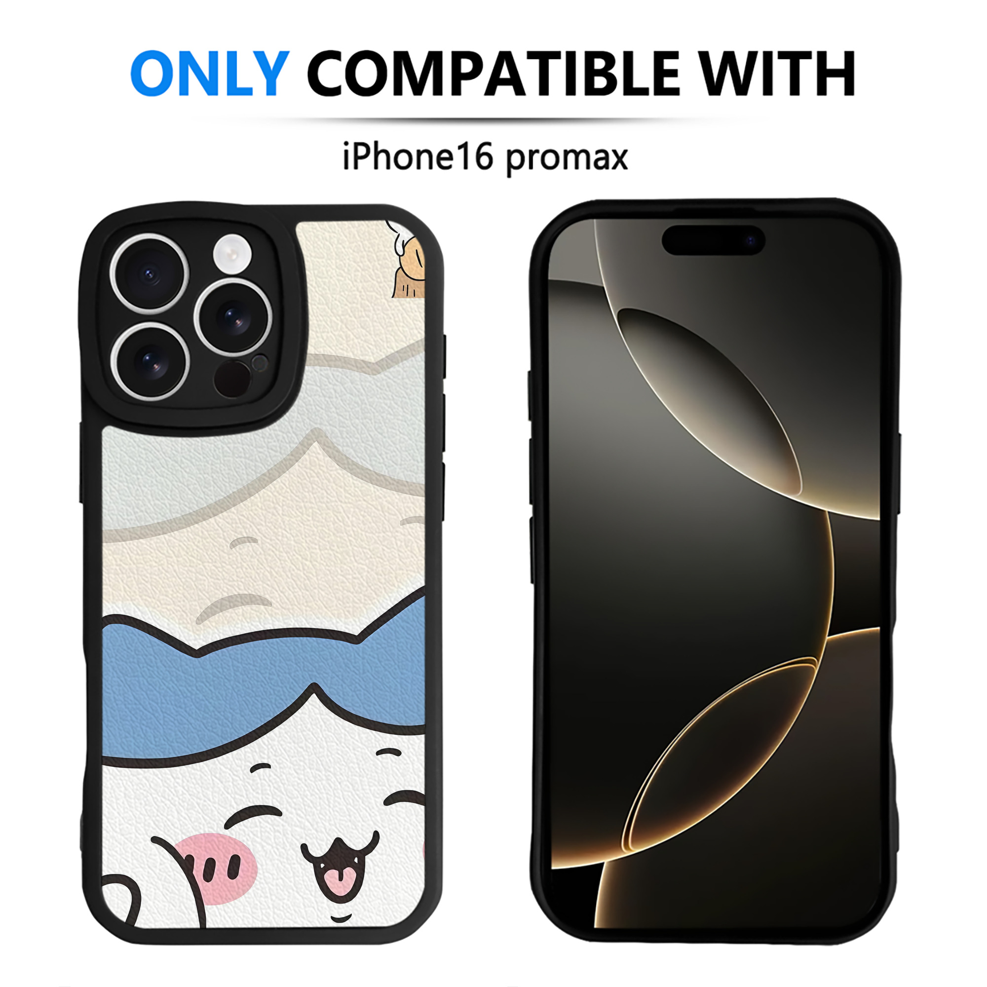 （画像用） ちいかわ Chii-kawa 【iPhone 16シリーズ対応】シリコンスマホケース（レザー調） 材質：シリコン